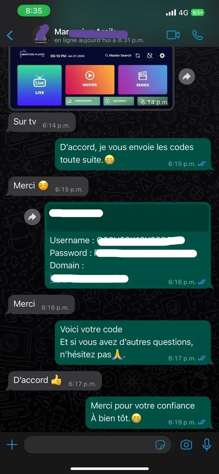 Aide installation abonnement IPTVPROO France